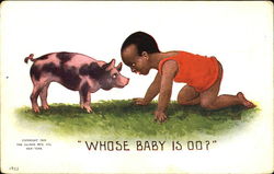 Whose Baby Is Oo? Postcard