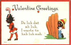 Valentine Greetings Postcard