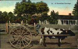 A Horseless Carriage Postcard