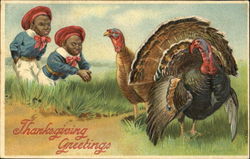 Thanksgiving Greetings Postcard