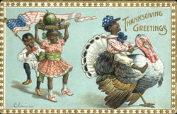 Thanksgiving Greetings Postcard