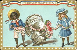 Thanksgiving Greetings Postcard