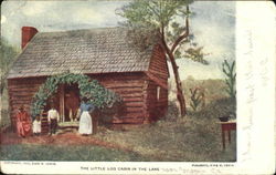 The Little Log Cabin In The Lane Postcard