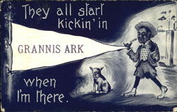 Grannis Ark Postcard