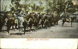 Buffalo Bill's Wild West Native Americana Postcard Postcard