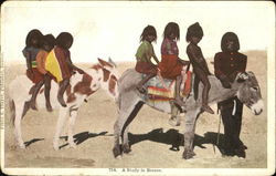 A Study In Bronze Native Americana Postcard Postcard