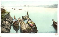 Indians On Puget Sound Postcard