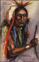 Chief Yellow Hawk Postcard