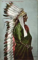 Sioux Indian Chief Standing Bear Native Americana Postcard Postcard