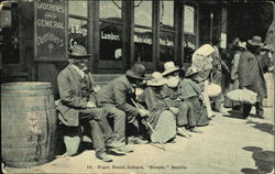 Puget Sound Indians Postcard