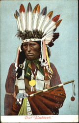 Chief Blackhawk Postcard