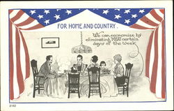 For Home And Country Postcard