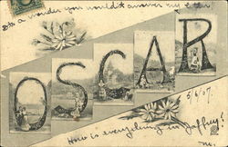 Oscar Postcard