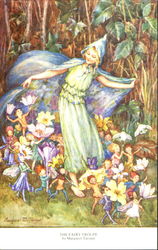 The Fairy Troupe Fantasy Postcard Postcard