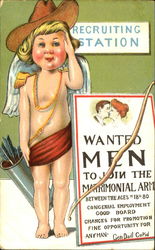 Recruiting Station Postcard