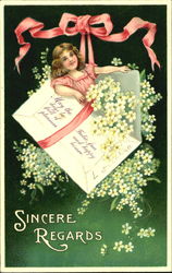 Sincere Regards Postcard