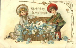 Birthday Greetings Postcard