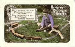 Heartiest Birthday Wishes Boys Postcard Postcard