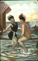 Bathing Beauties Postcard