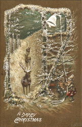 A Happy Christmas Postcard Postcard