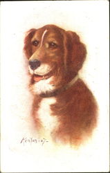 Dog Portrait Postcard