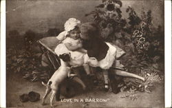 Love In A Barrow Postcard