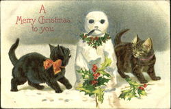 A Merry Christmas To You Postcard