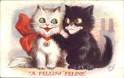 A Fellow Feline Postcard