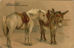 Old Chums Postcard