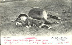 Forty Winks Postcard