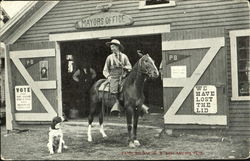 Patsy Bolivar B. B. Van And His Pets Postcard