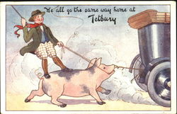 We All Go The Same Way Home At Tetbury Postcard