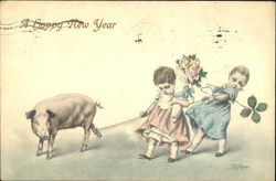 A Happy New Year Postcard