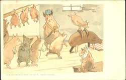 Pigs Postcard