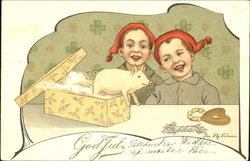 God July Pigs Postcard Postcard