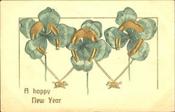 A Happy New Year Postcard