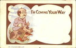 I'm Coming Your Way Postcard