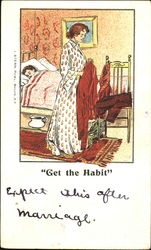 Get The Habit Marriage & Wedding Postcard Postcard