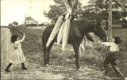 Corn Over Loaded Exaggeration Postcard Postcard