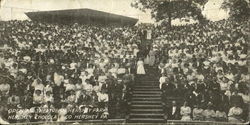 Open Air Theatre In Hershey Park Postcard