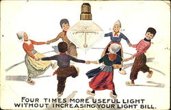 LACo Projector Bulb Minneapolis, MN Advertising Postcard Postcard