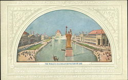 The World's Columbian Exposition Of 1893 Advertising Postcard Postcard