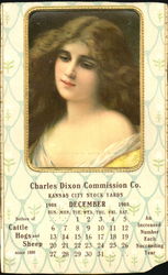 Charles Dixon Commission Co. December 1908 Postcard