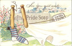 Swift's Pride Soap Clothesline Postcard