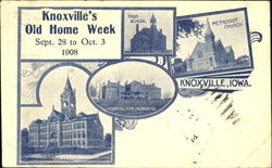 Knoxville's Old Home Week Postcard