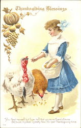 Thanksgiving Blessings Postcard