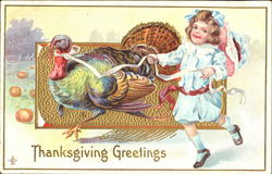 Thanksgiving Greetings Postcard