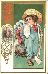 Best Wishes For Thanksgiving Postcard