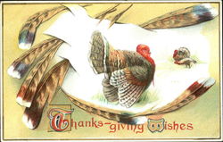 Thanks Giving Wishes Postcard