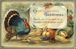 Thanksgiving Greetings Postcard